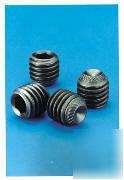 100 alloy knurled point socket set screw 1/4-28 x 1-1/4