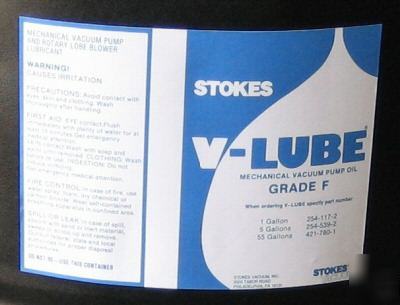 421-780-001 stokes vacuum pump oil v-lube grade f 55GAL