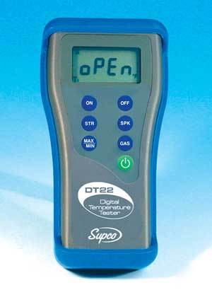 Dual digital k type thermometer supco DT22