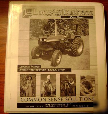 Long longtrac 480 to 520 dtcsd tractor parts catalog
