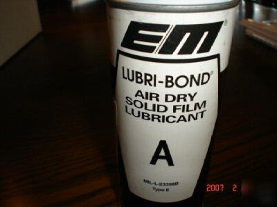 Lubribond a solid film lubricant mil l 23398B 3 cans