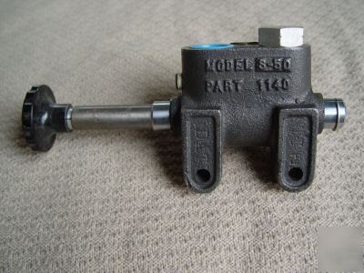 New parker/gresen model s - 50 circuit selector valve - 