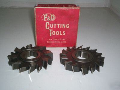 Nos f&d stag th side milling cutter 4X1-1/4X1-1/4 *PCS2