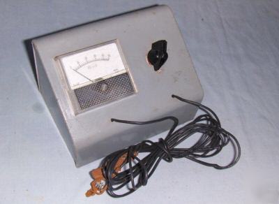 Shurite 0-50 dc milli amp electroplating tank meter #8