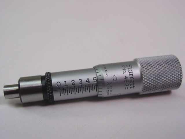 Starrett 463 micrometer head 0 to 1/2 inch