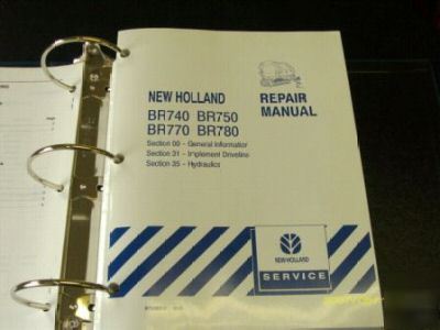 New holland BR740 BR750 BR770 BR780 service manual