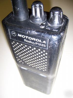 Motorola P1225 vhf 2 channel two-way radio