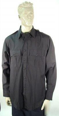 Security horace smalltropicaire uniform shirt (black) 