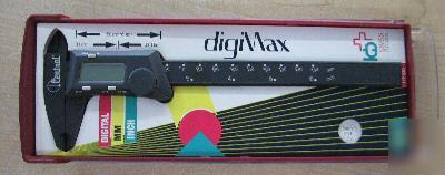 Central digimax digital caliper mm & inch 
