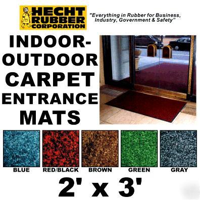 2 x 3 carpet entrance mat matting indoor outdoor office