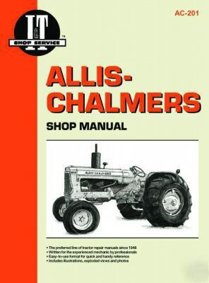 Allis-chalmers i&t shop service repair manual ac-201