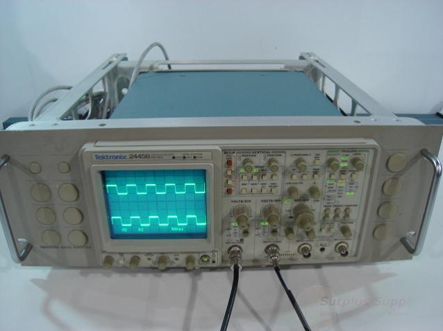 Tektronix 2445B 150 mhz 4 ch oscilloscope opt 10 1R