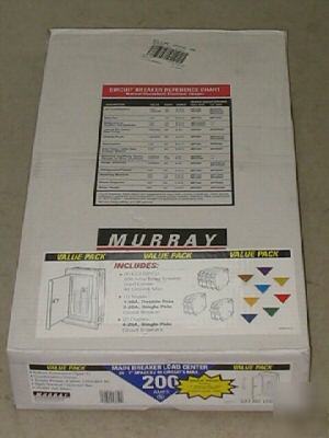 Murray main breaker load center value pack 200A 200 amp