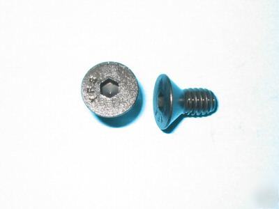 250 flat head socket cap screws - size: 1/4-20 x 1/2