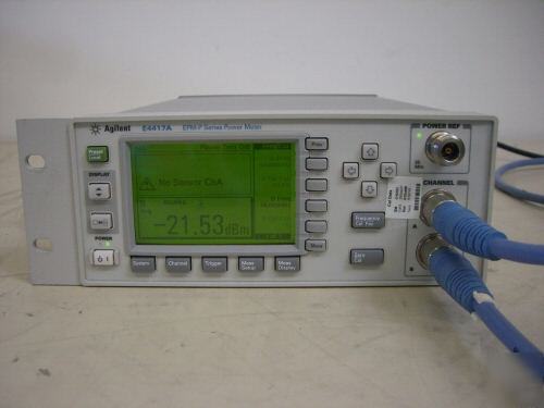 Agilent (hp) E4417A epm-p power meter, peak opt. 002