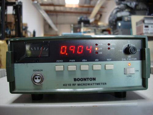 Boonton 4210 rf microwattmeter & 4210-4E sensor