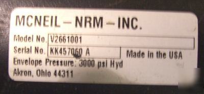 Mcneil nrm cylinder- 3 inch rod, 5 inch bore V2661001