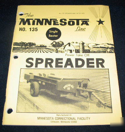 Minnesota no 135 spreader single beater