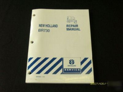 New holland BR730 round baler service repair manual