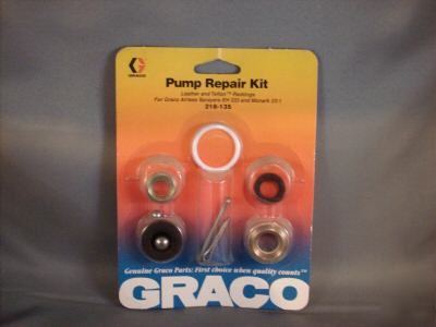 Graco pump repair kit 218135 for eh 333 & monarch 23:1