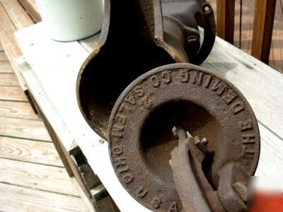 Kitchen pitcher pump deming co. salem ohio cast iron