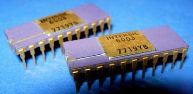New 6003 intersil 2KX1 memory 22-pin ceramic vintage 