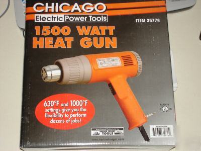 New chicago 1500 watt heat gun 
