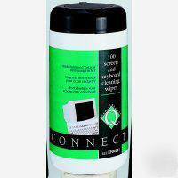 Computer screen & keyboard cleaning wipes PK100 