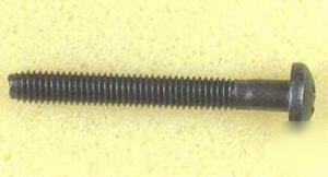 50 black machine screws 10-32 x 1-1/2 phillip pan head