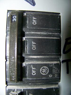 Ge 30AMP 240V 3PH circuit breaker THQB32030 thqb