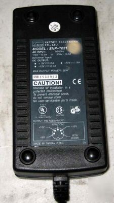 Skynet snp-T021 ac adapter 12V 12 volt cheap spare 