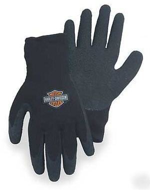Harley davidson rubber knit gloves safety HDG200 xl