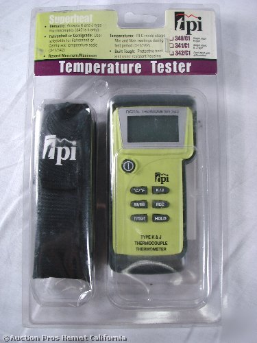 Tpi test product international 342 temperature tester