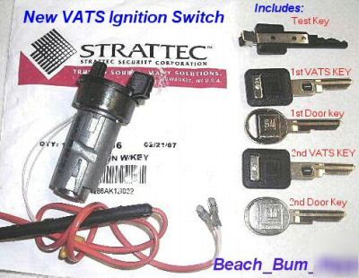 Vats ignition switch cadillac seville 89 - 92 93 94 95