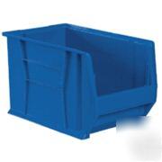 4 akro-mils super size storage bins, containers, totes