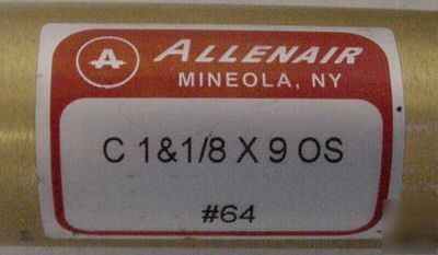 Allenair cylinder c 1&1/8 x 9 os #64