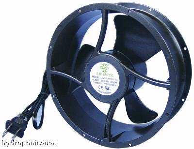 Axial fan, 10'', .23 amps, 26 watts,115V, 52 cfm dayton