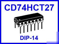 CD74HCT27 74HCT27 74HC27 triple 3 input nor gate