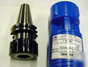 New 1 bison CAT40 TG100X3 collet chuck - 