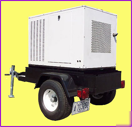 Our lowest price ever mobile isuzu diesel generator 