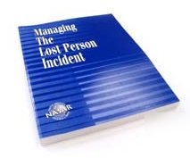New nasar managing the lost person incident book - 