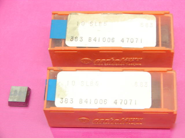 Carboloy carbide insert / 18 inserts 2 boxes slb 5 883