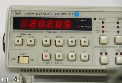 Hp 5005A 4.5 digit signature multimeter