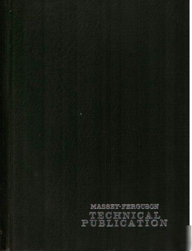 Massey ferguson mf 410 & 510 combine workshop manual uk