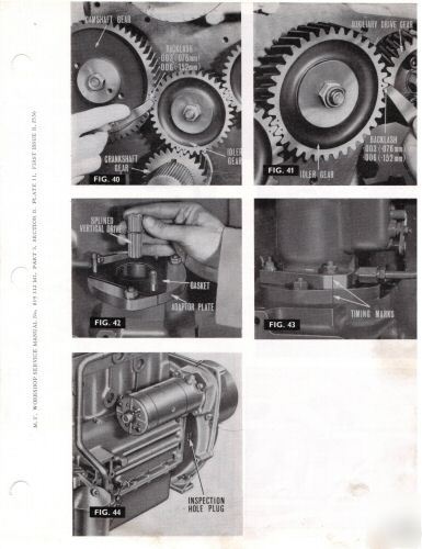 Massey ferguson mf 410 & 510 combine workshop manual uk