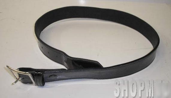 Two size 34 leather duty belts