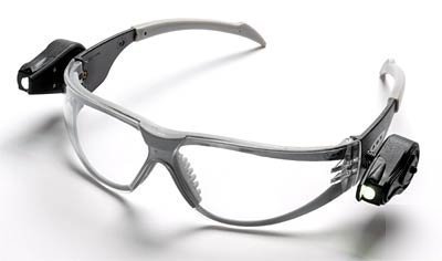 Aosafety light vision led safety glasses_lanyard & bag
