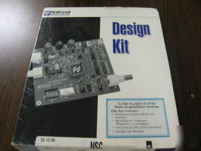 Design programing kit ; p/n LM12438EVAL