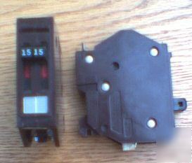 Wadsworth 15 amp tandem B1515N B1515 ni circuit breaker