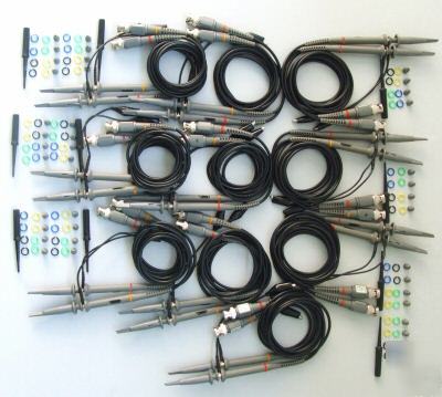 20 of 100MHZ oscilloscope clip probes for tektronix hp 